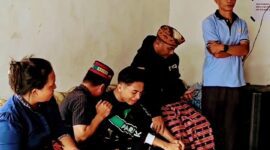 Momen Betrand Peto Menangis Histeris. (Foto: Tangkapan Layar)