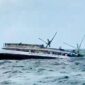 Kapal Tenggelam di Perairan Labuan Bajo. (Foto Tangkapan Layar Video)