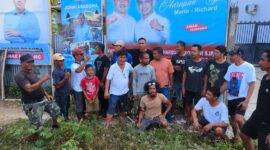 Pergerakan Relawan Mario-Rikar Tak Terbendung, Dalam Kota Labuan Bajo Banjir Baliho
