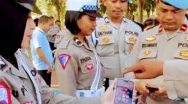 Maraknya Judi Online, Propam Polres Manggarai Barat Periksa Ponsel Anggota