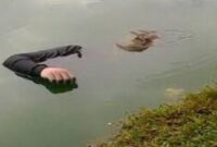 Ilustrasi Mayat Mengapung di Sungai