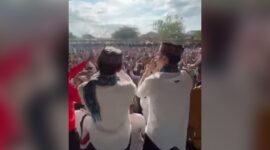 Ribuan Massa Deklarasi Siap Menangkan Mario-Richard di Pilkada Manggarai Barat