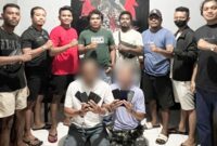 Kedua Terduga Pelaku Saat Diamankan
