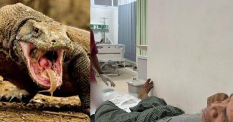 Keterangan Foto: Korban Hamra Saat Tengah Menjalani Perawatan di RSUD Komodo.