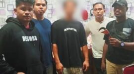 Pelaku Saat Diamankan Jajaran Polres Manggarai Barat