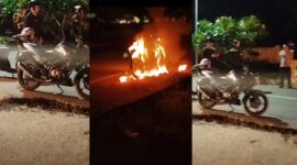 Hasil Tangkap Layar Dari Video yang Beredar di Media Sosial.