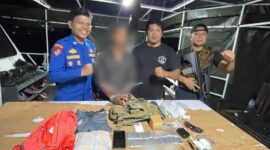 Pelaku Saat Diamankan Polisi. (Foto: Istimewa)