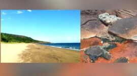 Selain menyuguhkan keindahan pasir putih yang panjang, Pantai Watu Weri juga memiliki daya tarik tersendiri yakni air panas.