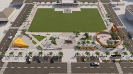 Natas Labar Motang Rua: Ikon Baru Kota Ruteng yang Semakin Populer dan Modren