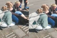 Wisatawan Asing Nyungsep ke Lubang Trotoar di Labuan Bajo, Netizen: 