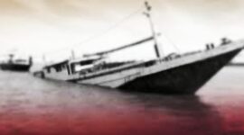 Ngeri! Kapal Wisata di Labuan Bajo Terbalik, 8 Turis Asing Hampir Tewas Dihantam Gelombang./Gambar: Ilustrasi