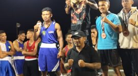 Sasana Komodo Hitam Boxing Camp asal Labuan Bajo, Manggarai Barat, berhasil unjuk gigi dalam kejuaraan tinju antarsasana se-Flores dan Lembata yang digelar di Gelora Samador Maumere, Sikka, pada 19-21 Juni lalu.