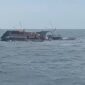 Satu unit kapal wisata dilaporkan tenggelam di perairan Taman Nasional Komodo, Manggarai Barat, Nusa Tenggara Timur, pada Minggu (29/62025) siang. (Tangkapan layar video unggahan akun facebook- Hardinal.