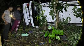 Fortuner Masuk Jurang di Lembor, Manggarai Barat.