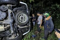Kecelakaan maut terjadi di tanjakan Wae Nengke, Kecamatan Lembor, Kabupaten Manggarai Barat, Nusa Tenggara Timur, pada Senin malam, 30 Juni 2025.