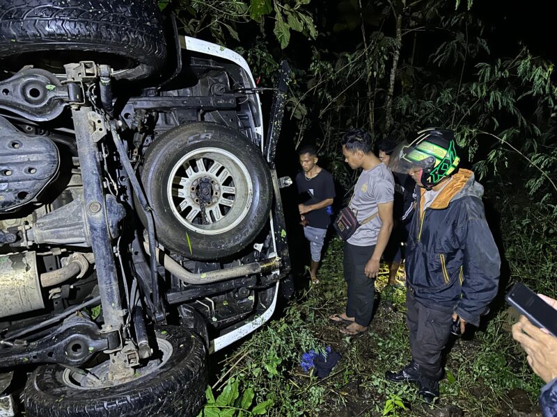 Kecelakaan maut terjadi di tanjakan Wae Nengke, Kecamatan Lembor, Kabupaten Manggarai Barat, Nusa Tenggara Timur, pada Senin malam, 30 Juni 2025.