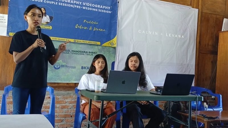 Membangun Generasi Kreatif di Labuan Bajo: Senator dr. Stevi Harman Gelar Workshop Fotografi & Videografi