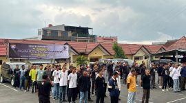 GELADI upacara pembukaan digelar menjelang pelatihan personel keamanan yang diselenggarakan PT Gagak Padu Sekuritas bekerja sama dengan Kepolisian Resor (Polres) Manggarai, Senin 18 Agustusnya 2025.