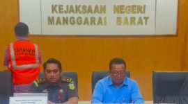 Kejari Manggarai Barat Resmi Menahan Kontraktor yang Jadi Tersangka Korupsi Jalan Golo Welu – Orong