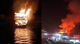 Kapal Phinisi Terbakar di Pelabuhan Marina Labuan Bajo, Kronologi Masih Diselidiki