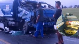 Kecelakaan di Jalur Persawahan Lembor: Dump Truck 