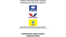 Fraksi Harapan Baru Apresiasi Pemkab Manggarai Barat Bentuk 31 Desa Baru