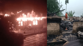 Kebakaran di Cibal Barat Hanguskan Rumah dan Motor, Kerugian Capai Puluhan Juta