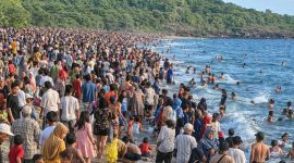 Diserbu Wisatawan Lokal! Pantai Watu Weri Jadi Primadona Liburan Tahun Baru di Manggarai Barat
