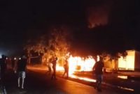 Dugaan Pemicu Kebakaran Dua Kios di Depan SMKN 1 Labuan Bajo