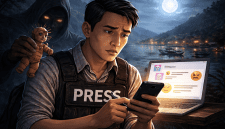 Wartawan Info Labuan Bajo Diancam akan Dikirim Santet Gegara Memberitakan Kasus Pater Marsel Agot (Gambar Ilustrasi AI)