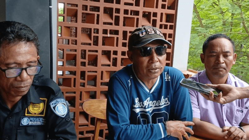 Kasus Tanah di Golo Mori, Advokat Aldri Dalton Ndolu: Klien Saya Nama Hasan, Bukan Anggota DPRD Manggarai Barat (Foto: Reims N)