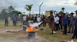 Meruorah dan Plaza Marina Uji Kesiapsiagaan, Simulasi Kebakaran Digelar di Jantung Labuan Bajo