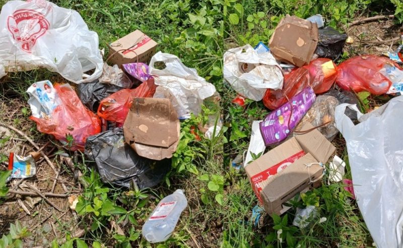 Sampah Medis Dibuang di Pinggir Jalan Trans Flores Labuan Bajo, Warga Resah