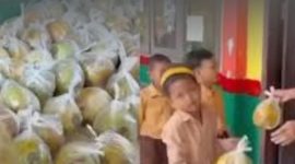Viral MBG Kelapa Utuh Dibagikan ke Siswa, Kepala SPPG Akhirnya Buka Suara