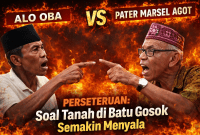 Perang Laporan di Batu Gosok: Alo Oba vs Pater Marsel, Siapa Mengancam Siapa?