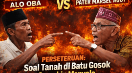 Perang Laporan di Batu Gosok: Alo Oba vs Pater Marsel, Siapa Mengancam Siapa?