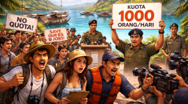 Kuota 1.000 Orang di TN Komodo Picu Kecaman, Pelaku Wisata Sebut Kebijakan Mengancam Nafas Ekonomi Labuan Bajo (Foto: Ilustrasi)