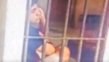 Kasus Dugaan Pemerk0saan, Foto Piche Kota di Balik Jeruji Tahanan Polisi Beredar di Media Sosial (Foto: Medsos)