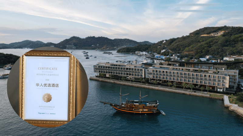 Bangga! Meruorah Komodo Labuan Bajo Raih Sertifikat Chinese Friendly Hotel 2026 dari Trip.com Group