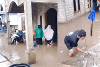 Banjir Rendam Sejumlah Rumah Warga di Kampung Soknar, Golo Mori