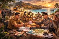 Jejak Dugaan Mafia Tanah di Golo Mori: ASN dan Oknum Polisi Terseret, Siap Menuju Jeruji Besi? (Gambar Ilustrasi)