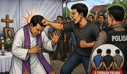 Tragis! Tegur Keributan Saat Misa, Pastor di NTT Justru Jadi Korban Penganiayaan