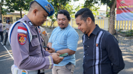 Cegah Judol Merambah Polisi, Polres Manggarai Barat Cek HP Anggota