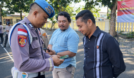 Cegah Judol Merambah Polisi, Polres Manggarai Barat Cek HP Anggota