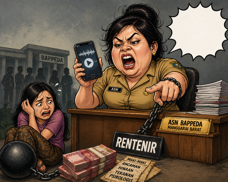 Diduga ASN Bappeda Manggarai Barat Terlibat Voice Note Kasar Tagih Utang, Publik Murka Gegara Isu Rantenir Viral