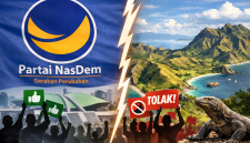 Kontras Sikap NasDem: Anggota DPR RI Dukung Pembatasan Wisatawan, DPRD Manggarai Barat Teken Petisi Penolakan