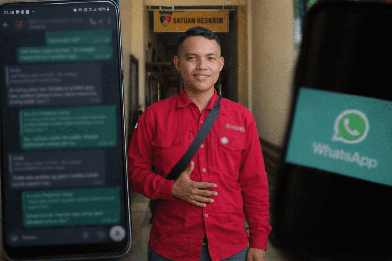 Ini Isi Chat WhatsApp Diduga Hina Wartawan yang Berujung Ibu Guru SD di Ruteng Resmi Dilaporkan ke Polisi