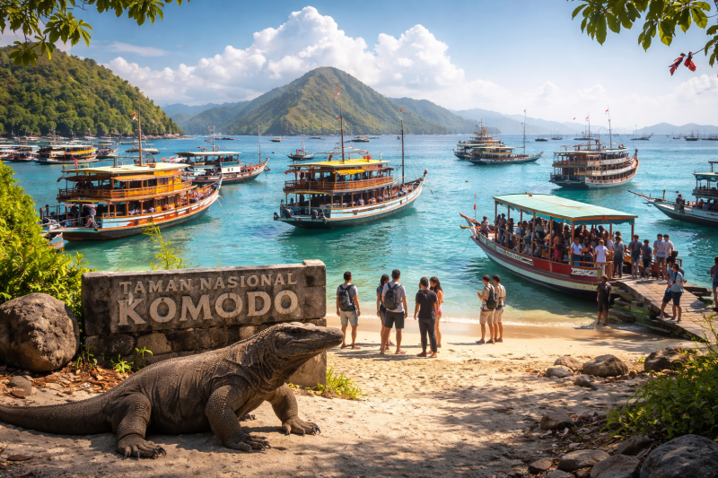 Pariwisata Labuan Bajo Bergejolak, Kuota Kunjungan TN Komodo Picu Polemik