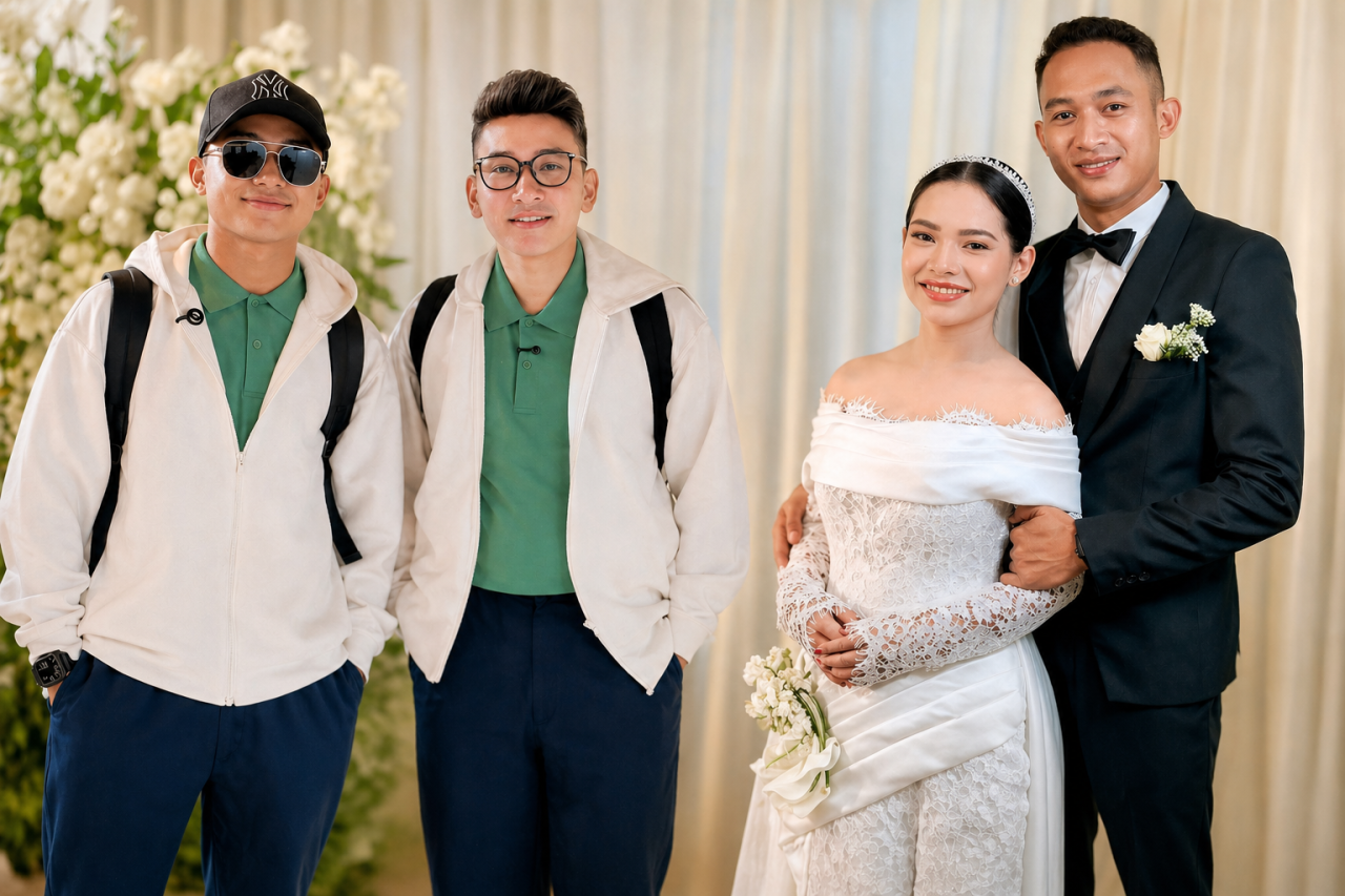 Ketryn Peto Menikah di Ruteng, Ruben Onsu Dampingi Betrand Peto