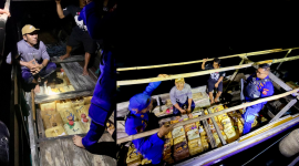 Polisi Tangkap Penyelundup BBM Ilegal di Perairan Komodo, 1.480 Liter Minyak Tanah Diamankan (Foto: Dit Polairud Mabes Polri)